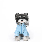 NOVOPAW three-proof nylon windbreaker ski jacket Snower fox hunting terrier pet clothes
