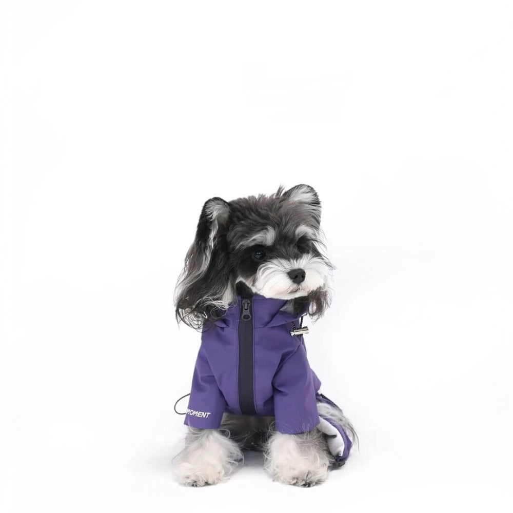 NOVOPAW three-proof nylon windbreaker ski jacket Snower fox hunting terrier pet clothes