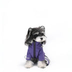 NOVOPAW three-proof nylon windbreaker ski jacket Snower fox hunting terrier pet clothes