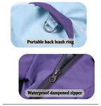 NOVOPAW three-proof nylon windbreaker ski jacket Snower fox hunting terrier pet clothes
