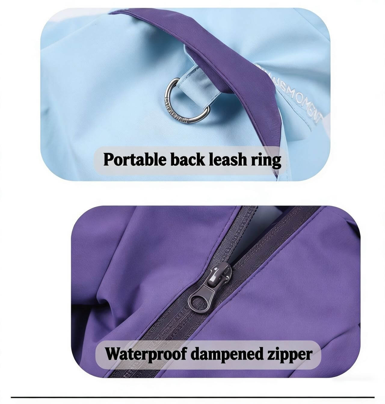 NOVOPAW three-proof nylon windbreaker ski jacket Snower fox hunting terrier pet clothes